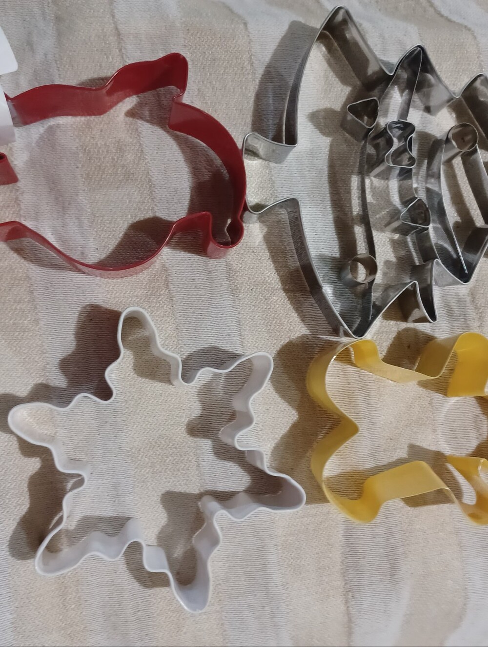Target Holiday Cookie Cutter Set in Red, White, Yellow, Silver